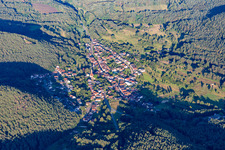 Birkenhördt von Nordwesten im Bundesland Rheinland-Pfalz, Deutschland