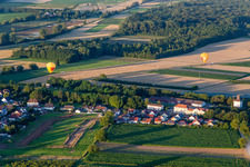 Luftbild von Am Bahnhof in Winden im Bundesland Rheinland-Pfalz, Deutschland