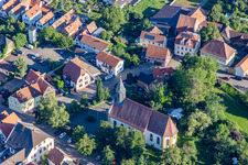 St. Bartholomäus Kirche in Zeiskam im Bundesland Rheinland-Pfalz, Deutschland