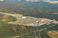 Luftaufnahme von Hockenheimring Baden-Württemberg, Deutschland