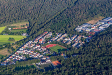 Ortsteil Hardtwaldsiedlung in Oftersheim im Bundesland Baden-Württemberg, Deutschland