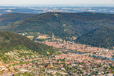 Zu Füßen des Königstuhls im Ortsteil Kernaltstadt in Heidelberg im Bundesland Baden-Württemberg, Deutschland