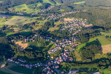 Oberflockenbach von Westen in Weinheim im Bundesland Baden-Württemberg, Deutschland