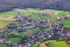 Weiten-Gesäß von Süden in Michelstadt im Bundesland Hessen, Deutschland