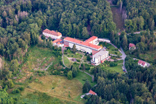 Luftbild von Eleonoren-Reha-Klinik im Ortsteil Winterkasten in Lindenfels im Bundesland Hessen, Deutschland