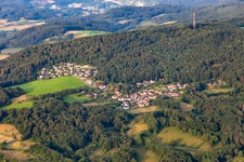 Seidenbuch von Nordosten in Lindenfels im Bundesland Hessen, Deutschland