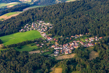 Luftbild von Seidenbuch von Nordosten in Lindenfels im Bundesland Hessen, Deutschland