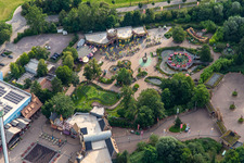 Majas Blütensplash im Holiday Park Germany in Haßloch im Bundesland Rheinland-Pfalz, Deutschland