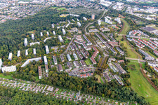 Oberreut Zentrum in Karlsruhe im Bundesland Baden-Württemberg, Deutschland