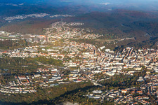 Luftbild von Zentrum in Pirmasens im Bundesland Rheinland-Pfalz, Deutschland