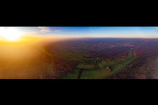 Otterbachniederung am Nordrand des Bienwalds zwischen Minfeld und Kandel im Bundesland Rheinland-Pfalz, Deutschland