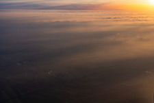 Luftaufnahme von Minfeld im Bundesland Rheinland-Pfalz, Deutschland