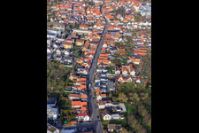 Luftaufnahme von Luitpoldstr in Herxheim bei Landau im Bundesland Rheinland-Pfalz, Deutschland