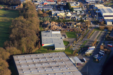 Thermo Fisher am Erlenbachweg im Ortsteil Minderslachen in Kandel im Bundesland Rheinland-Pfalz, Deutschland