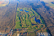Golfanlage Landgut Dreihof - GOLF absolute im Winter in Bornheim im Bundesland Rheinland-Pfalz, Deutschland