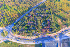 Camping Villsom Sevilla in Dos Hermanas, Spanien aus der Luft