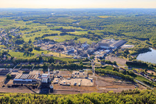 Chemische Anlagen der INEOS Polymers EUROPE Sarralbe im Bundesland Moselle, Frankreich