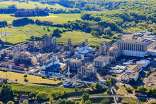 Chemische Anlagen der INEOS Polymers Sarralbe am Güterbahnhof im Bundesland Moselle, Frankreich