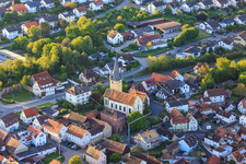 Kirche St. Nikolaus im Ortsteil Impfingen in Tauberbischofsheim im Bundesland Baden-Württemberg, Deutschland