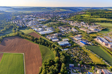 Industriegebiet Taufstein in Bad Mergentheim im Bundesland Baden-Württemberg, Deutschland