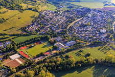 Johann Adam Möhler Schule Igersheim, Erlenbachhalle und Sportplätze des  TA FC Igersheim im Bundesland Baden-Württemberg, Deutschland