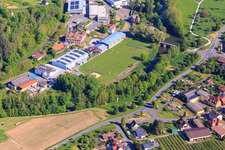 Sportplatz Reicholzheim bei Dostmann electronic GmbH in Wertheim im Bundesland Baden-Württemberg, Deutschland