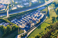 MAXI Autohof Wertheim an der A3 im Ortsteil Bettingen im Bundesland Baden-Württemberg, Deutschland