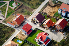 Am Höhenweg in Kandel im Bundesland Rheinland-Pfalz, Deutschland aus der Luft