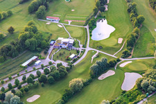 Europa-Park Golfclub Breisgau mit  Rebland das Restaurant im Ortsteil Tutschfelden in Herbolzheim im Bundesland Baden-Württemberg, Deutschland