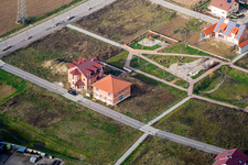 Drohnenaufname von Am Höhenweg in Kandel im Bundesland Rheinland-Pfalz, Deutschland