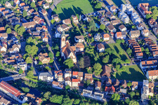 Kirche St. Josef am Rathaus im Ortsteil Kollnau in Waldkirch im Bundesland Baden-Württemberg, Deutschland