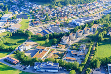 Gewerbegebiet Weilertalstraße mit TEAM GRÜN Furtner-Althaus Garten- und Landschaftsbau GmbH sowie  Obere Metzgerei Franz Winterhalter GmbH in Elzach im Bundesland Baden-Württemberg, Deutschland