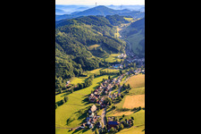 Ortsteil Oberprechtal und  Prinzbachhof im Ortsteil Dorf in Elzach im Bundesland Baden-Württemberg, Deutschland