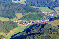 Ortsansicht aus Südosten in Mühlenbach im Bundesland Baden-Württemberg, Deutschland