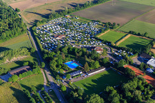 Kaiserstuhl Camping und Kaiserstuhlbad in Ihringen im Bundesland Baden-Württemberg, Deutschland