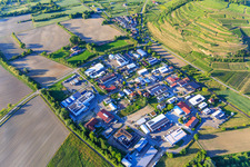 Gewerbegebiet Auf d. Haid im Ortsteil Achkarren in Vogtsburg im Kaiserstuhl im Bundesland Baden-Württemberg, Deutschland