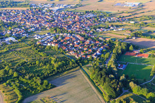 Oberwörthstraße in Weisweil im Bundesland Baden-Württemberg, Deutschland