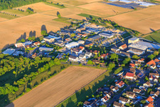 Gewerbegebiet mit KANTSTAHL GmbH und bt bavaria TOOLS GmbH in Weisweil im Bundesland Baden-Württemberg, Deutschland