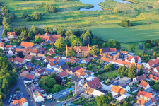 Rathaus / Gemeindeverwaltung im Ortsteil Frose in Seeland im Bundesland Sachsen-Anhalt, Deutschland