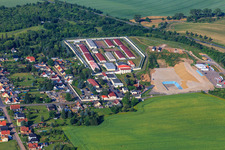 Justizvollzugsanstalt Volkstedt in Eisleben im Bundesland Sachsen-Anhalt, Deutschland