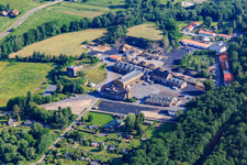 Saigerhüttengelände mit Paintballcenter Hettstedt im Bundesland Sachsen-Anhalt, Deutschland