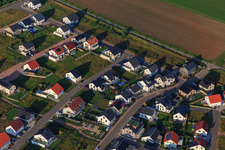 Luftbild von Neubaugebiet K2 in Kandel im Bundesland Rheinland-Pfalz, Deutschland