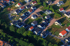 Schrägluftbild von Neubaugebiet K2 in Kandel im Bundesland Rheinland-Pfalz, Deutschland