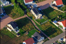 Neubaugebiet K2 in Kandel im Bundesland Rheinland-Pfalz, Deutschland von oben