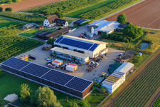 Drohnenbild von Bauers Garten in Winden im Bundesland Rheinland-Pfalz, Deutschland