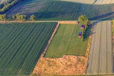 Modellflugplatz des Modellflugverein Freckenfeld e.V im Bundesland Rheinland-Pfalz, Deutschland