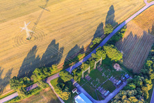 Kleines Umspannwerk am Dörrenbach im Bundesland Rheinland-Pfalz, Deutschland