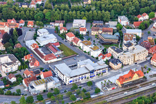 Gewerbegebiet Bahnhofstraße mit Klaiber Gmbh & Co. Kg in Balingen im Bundesland Baden-Württemberg, Deutschland