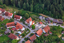 Nikolauskirche im Ortsteil Rotenzimmern in Dietingen im Bundesland Baden-Württemberg, Deutschland