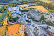 Rottweiler Transportbeton GmbH & Co. KG Werk Horgen, BAU-UNION GmbH & Co. Vereinigte Schotterwerke KG Werk Horgen im Steinbruch Zimmern ob Rottweil-Horgen im Bundesland Baden-Württemberg, Deutschland